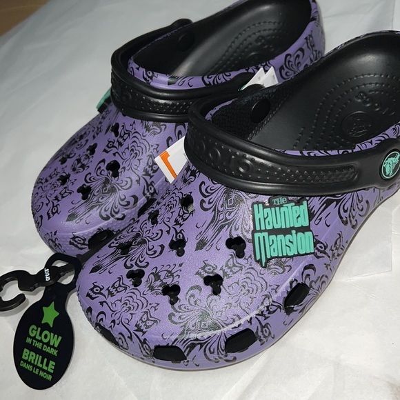 M5/W7 DISNEY CROCS The Haunted Mansion UNISEX Shoes *SLIP RESISTANT* - Picture 10 of 14
